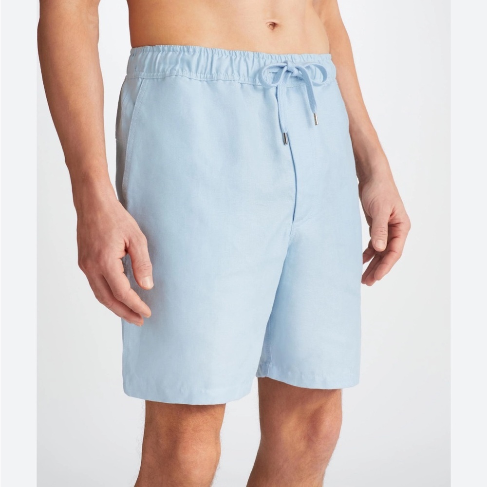 Abercrombie & Fitch Light Blue Men's Swim Board Shorts